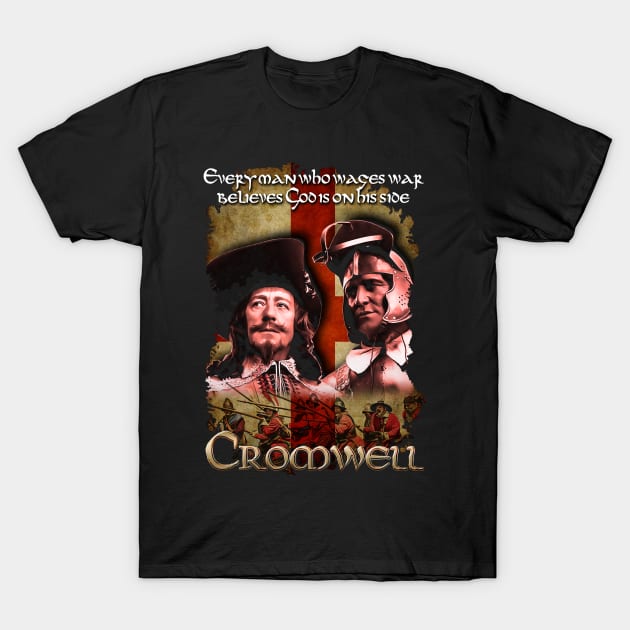 Cromwell Movie Design T-Shirt by HellwoodOutfitters